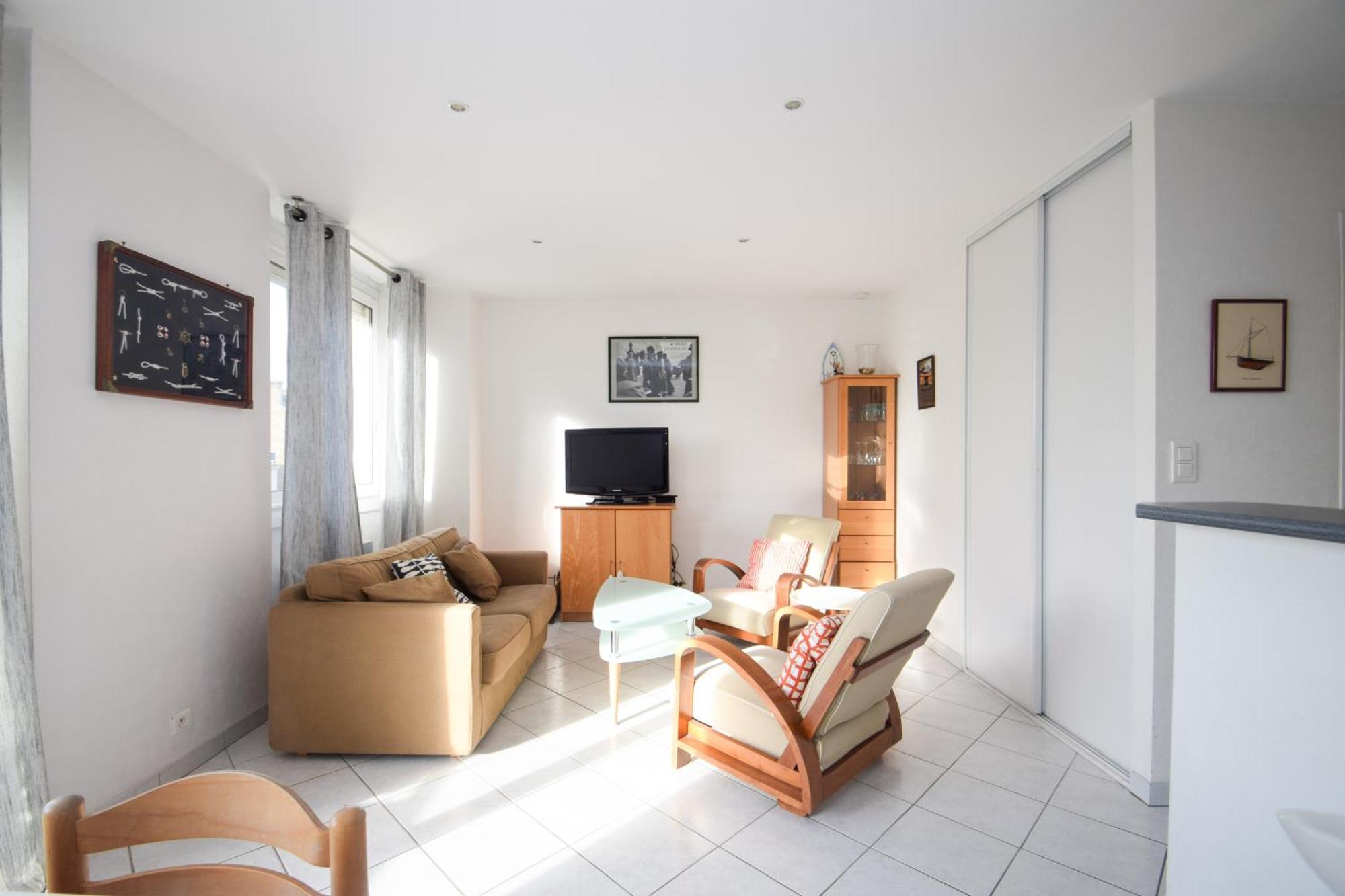 Appt 2 Pieces Confort 3 Pers Au Pied De La Plage Vacances Sans Voiture Dinard Dış mekan fotoğraf